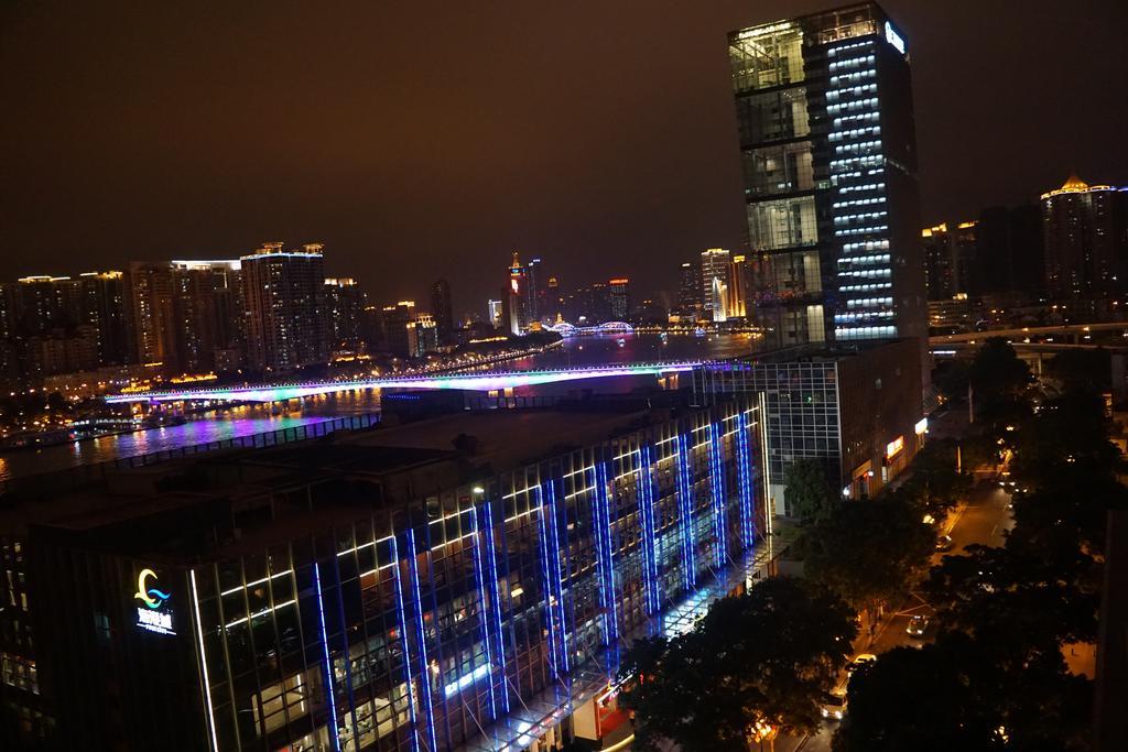 Yu Ting Hotel - Dong Chen Hotel Branch Kanton Exteriér fotografie